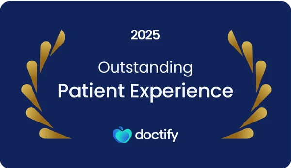 2025 Outstanding Patient Experience - Doctify Award